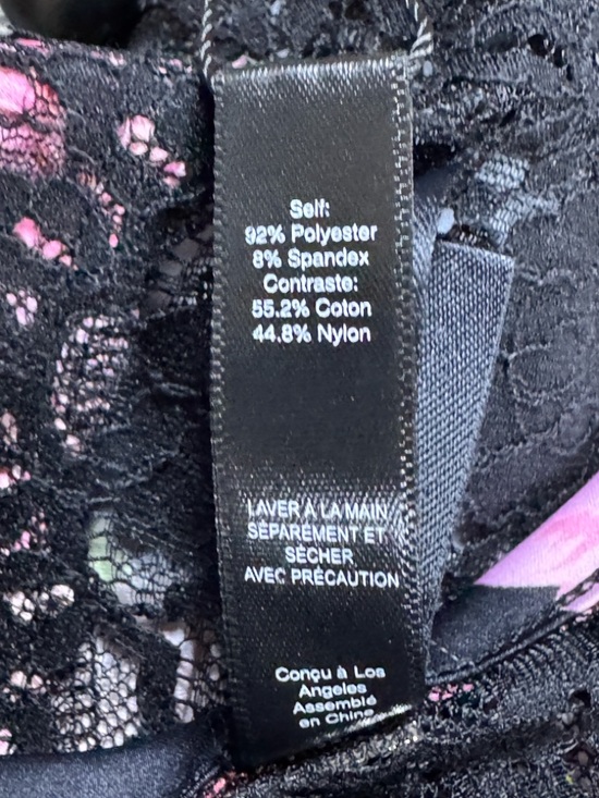 For Love & Lemons Floral Black and Pink Women's Skirt Size Medium - Picture 13 of 15